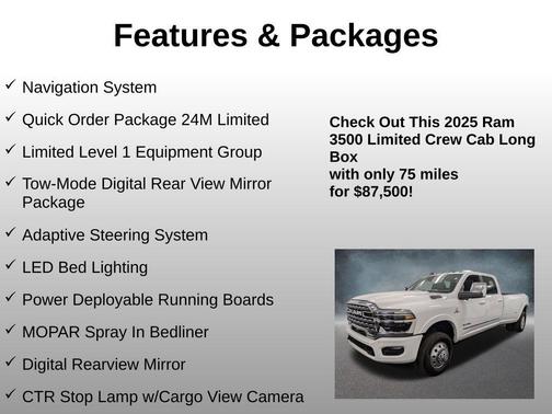 2025 RAM 3500 Limited
