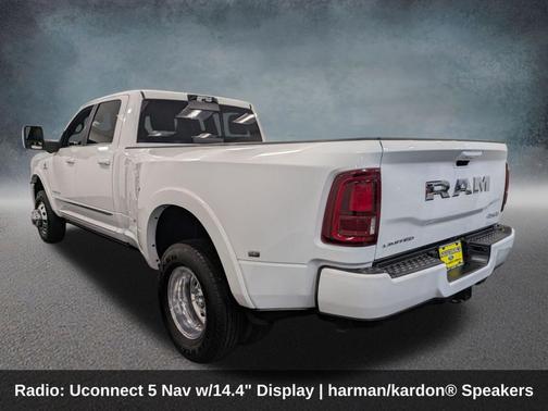 Bright White Clearcoat 2025 RAM 3500 Limited