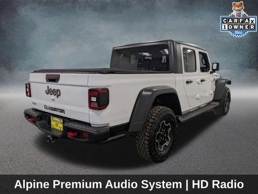 Bright White Clearcoat 2021 Jeep Gladiator Rubicon