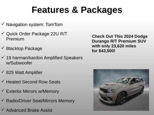 2024 Dodge Durango R/T