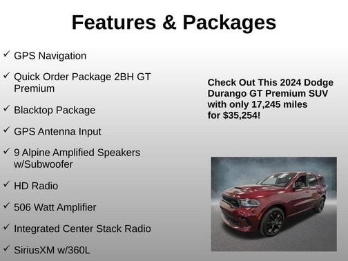 2024 Dodge Durango GT