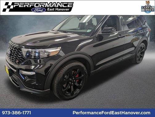 AGATE BLACK METALLIC 2023 Ford Explorer ST