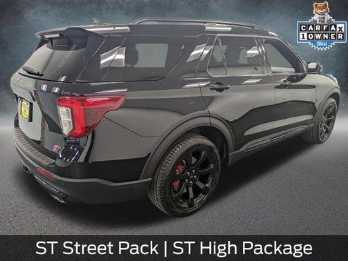 AGATE BLACK METALLIC 2023 Ford Explorer ST