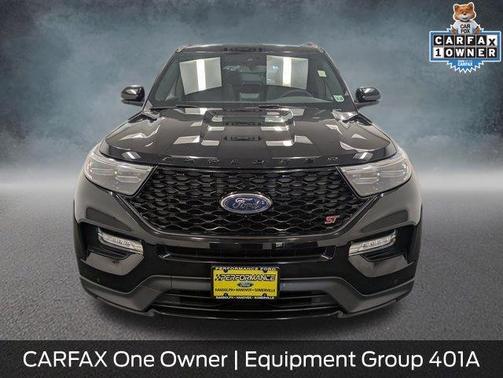AGATE BLACK METALLIC 2023 Ford Explorer ST