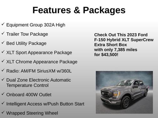 Carbonized Gray Metallic 2023 Ford F-150 XLT