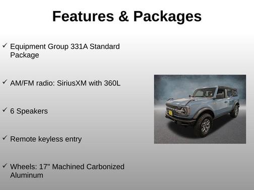 2021 Ford Bronco Badlands