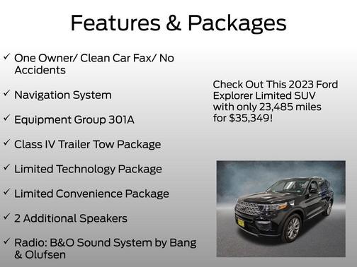 AGATE BLACK METALLIC 2023 Ford Explorer LIMITED
