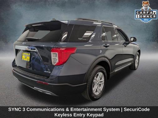 STONE BLUE METALLIC 2023 Ford Explorer XLT