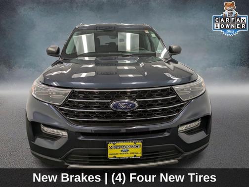 STONE BLUE METALLIC 2023 Ford Explorer XLT