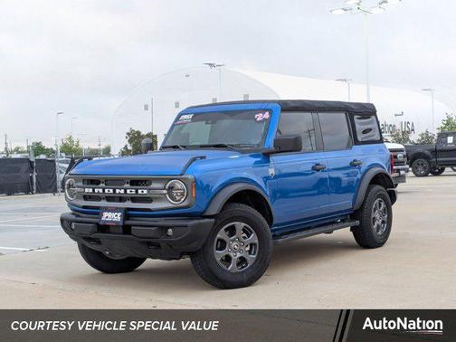 Velocity Blue Metallic 2024 Ford Bronco Big Bend