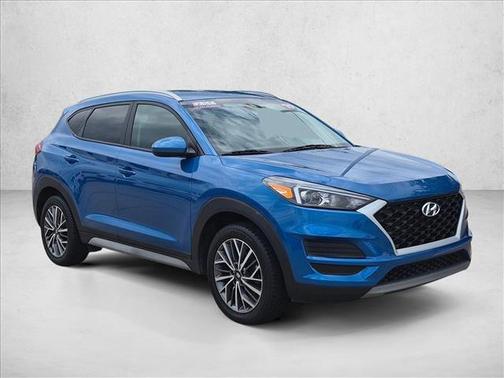 Aqua Blue 2019 Hyundai TUCSON SE