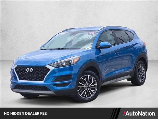 Aqua Blue 2019 Hyundai TUCSON SE