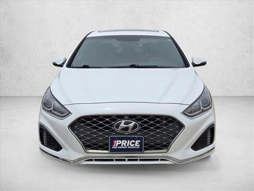 Quartz White Pearl 2018 Hyundai SONATA Sport