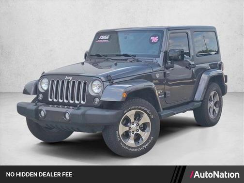 Granite Crystal Metallic Clearcoat 2016 Jeep Wrangler Sahara