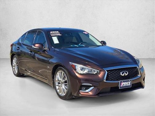 Mocha Almond 2020 INFINITI Q50 3.0t LUXE