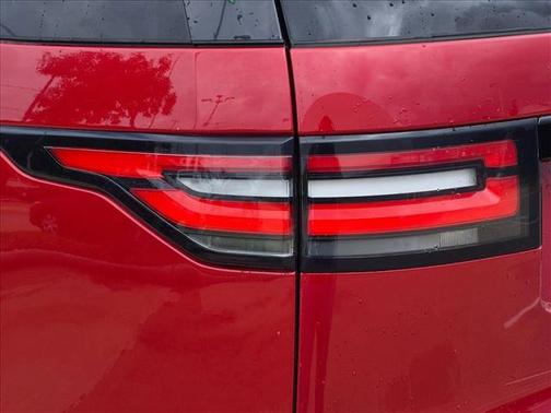 Red 2017 Land Rover Discovery HSE LUXURY