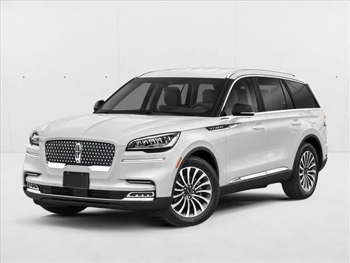 Pristine White Metallic Tri-Coat 2022 Lincoln Aviator Reserve