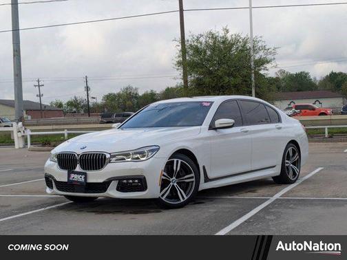 White 2016 BMW 750 I