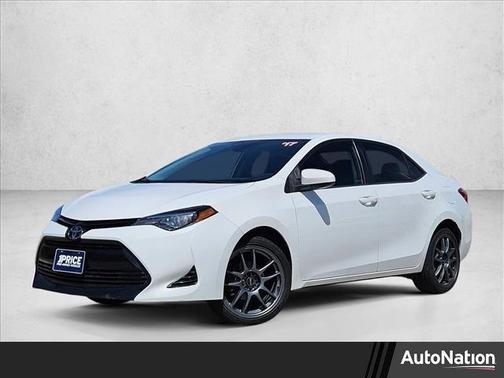 Super White 2017 Toyota Corolla LE