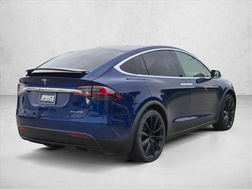 Deep Blue Metallic 2020 Tesla Model X Long Range Dual Motor All-Wheel Drive