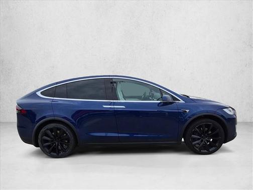 Deep Blue Metallic 2020 Tesla Model X Long Range Dual Motor All-Wheel Drive