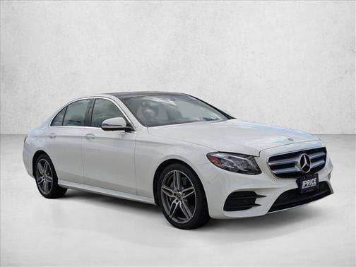 Polar White 2019 Mercedes-Benz E-Class 4MATIC