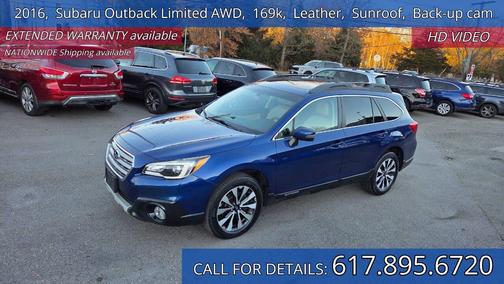 2016 Subaru Outback 2.5i Limited