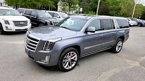Gray 2018 Cadillac Escalade ESV Premium Luxury