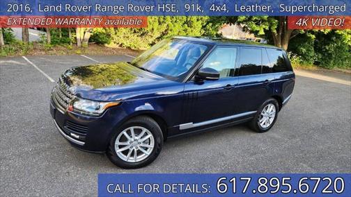 2016 Land Rover Range Rover 3.0L Supercharged