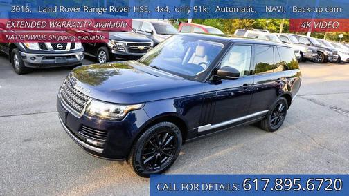 Loire Blue 2016 Land Rover Range Rover 3.0L Supercharged