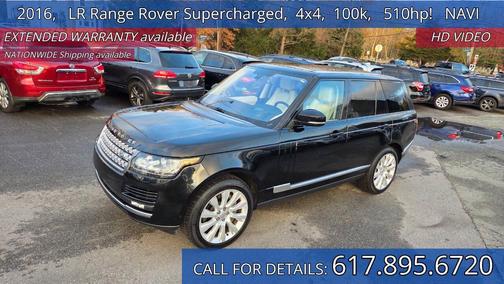 2016 Land Rover Range Rover 5.0L Supercharged