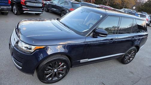 Loire Blue 2017 Land Rover Range Rover 3.0L Supercharged HSE