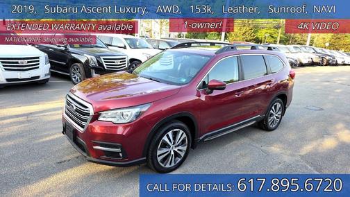 Crimson Red Pearl 2019 Subaru Ascent Limited 7-Passenger