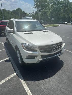 Diamond White Metallic 2013 Mercedes-Benz M-Class 4MATIC