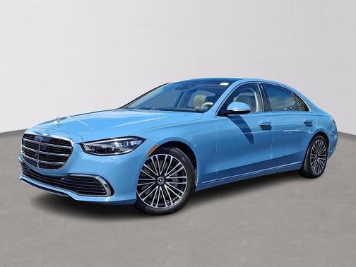 MANUFAKTUR Signature China Blue Solid 2025 Mercedes-Benz S-Class 4MATIC
