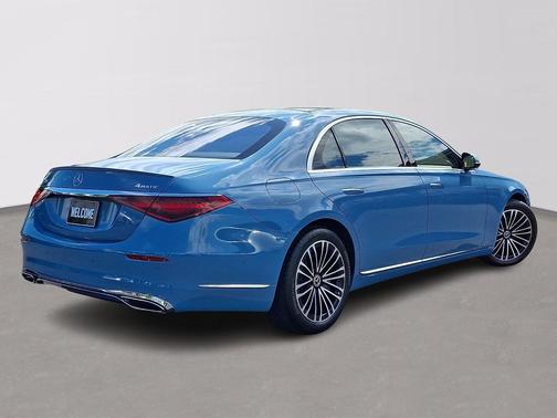 MANUFAKTUR Signature China Blue Solid 2025 Mercedes-Benz S-Class 4MATIC