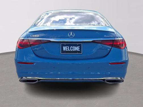 MANUFAKTUR Signature China Blue Solid 2025 Mercedes-Benz S-Class 4MATIC