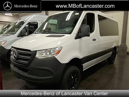 Arctic White 2025 Mercedes-Benz Sprinter 2500 Standard Roof