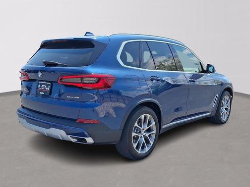 Blue Metallic 2020 BMW X5 xDrive40i