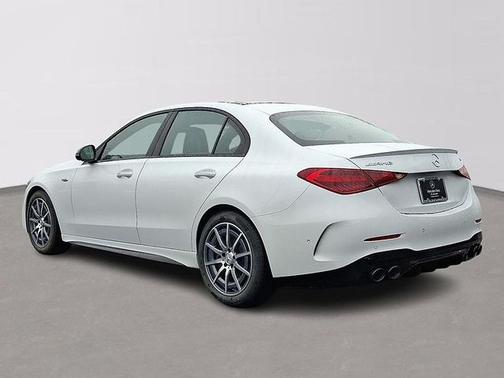 MANUFAKTUR Moonlight White Metallic 2026 Mercedes-Benz AMG C 43 4MATIC