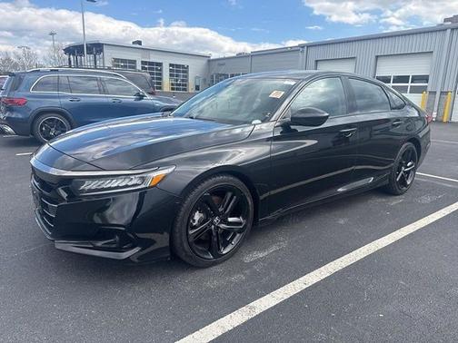 Crystal Black Pearl 2021 Honda Accord Sport SE 1.5T