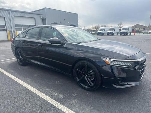 Crystal Black Pearl 2021 Honda Accord Sport SE 1.5T