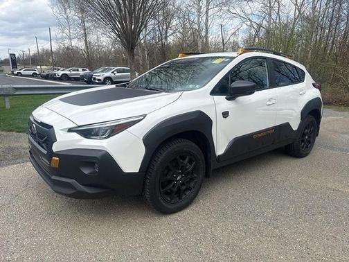Crystal White Pearl 2025 Subaru Crosstrek Wilderness