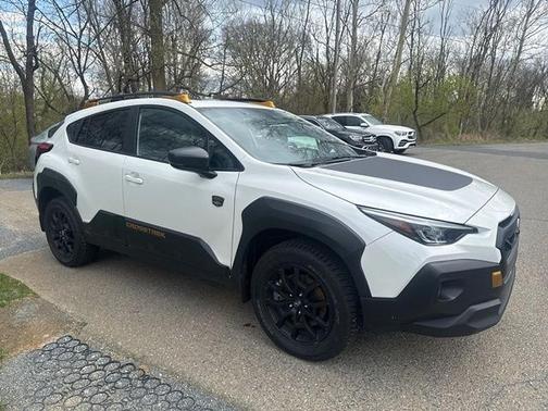 Crystal White Pearl 2025 Subaru Crosstrek Wilderness