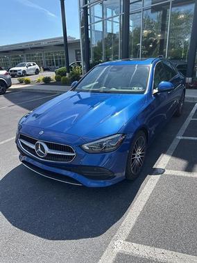 Starling Blue Metallic 2023 Mercedes-Benz C-Class C 300 4MATIC