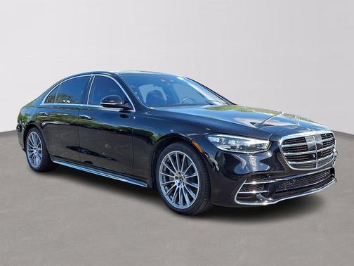 Black 2023 Mercedes-Benz S-Class 4MATIC