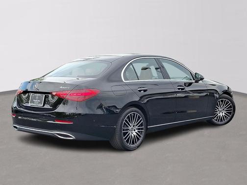 Black 2026 Mercedes-Benz C-Class C 300 4MATIC