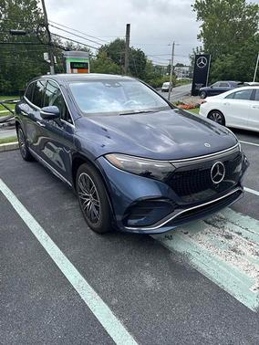 Twilight Blue Metallic 2023 Mercedes-Benz EQS 450 4MATIC
