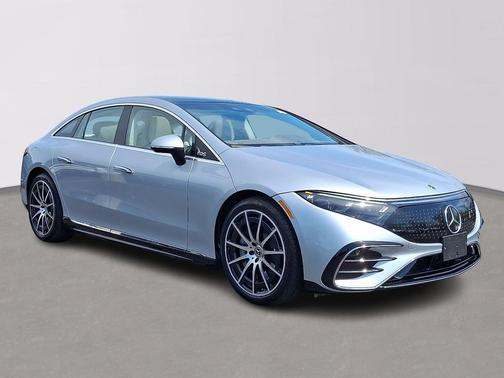 Cirrus Silver Metallic 2023 Mercedes-Benz EQS 580 4MATIC