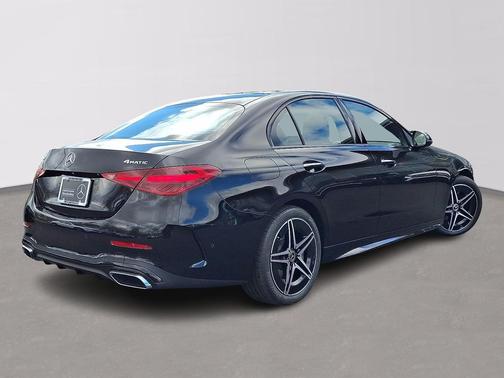 Obsidian Black Metallic 2026 Mercedes-Benz C-Class C 300 4MATIC